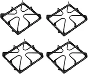 WB31K10034 Burner Grates XL44 Stove Replacement Parts for GE Stove Grates Cooktop Parts GE Gas Range Grates Stove Top Burner Grates JGBP29MEM1BS GE Oven Grates Cooktop Grates Stove Rack Set 4 Pcs