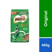NESTLE MILO CHOCOLATE MALT POWDER Soft Pack 400g