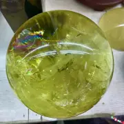 8.67LB A+ Natural High quality Rainbow citrine quartz ball crystal sphere