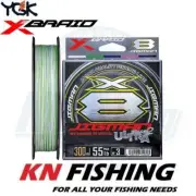 YGK X-BRAID JIGMAN ULTRA X005 X8 Braided Line Multicolor 300m 0.205-0.26mm JAPAN