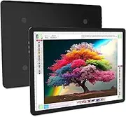 Elice Rechargeable A4 Light Pad for Diamond Painting, Magnetic LED Light Board with Physical Button, Super Bright Diamond Art Light Pad, Ultra-Thin Light Box for Tracing, Weeding Vinyl, Artists -Black
