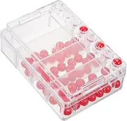 Kisangel 1 Set Lock Ball Sliding Number Selector Numbered Balls Traditional Games Machine Bingo Machine Raffle Birthday Party Games Prop Plastic