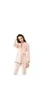 MAJE Woman’s Veste Rose Belted Blazer Jacket SZ 38 US 6