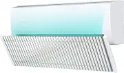 Anti-Direct Blowing Louver Air Conditioner Windshield, Home and Office Wall-Mounted Change Wind Direction Windshield Air-Conditioning Wind Deflector 27X90Cm
