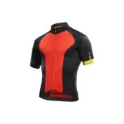 Mavic Cosmic Elite Jersey Fiery Red men's L SS cycling road bicycling Large...