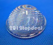 5PCS 51mm Striped Convex Glass Led Lens Reflector Collimator for Led Flashlight