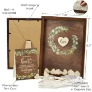 Wedding Guest Book Alternative Rustic Garden Reception Guest book