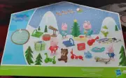 new PEPPA PIG Christmas Advent Calendar cartoon toy mummy daddy george bear tree