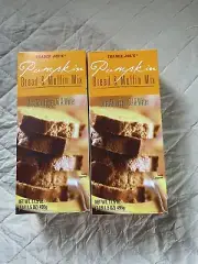 Trader Joe's Pumpkin Bread & Muffin Mix - 2 Boxes, 496g., 17.5oz. each