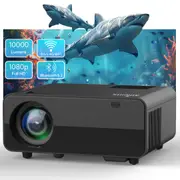 ALLIUMS Mini Portable Projector with 1080p Full HD Resolution, AP-25B
