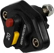 OSOLADY 20a Car Rv Electric Vehicle Circuit Breaker Marine Auto Circuit Breaker Overload Protection