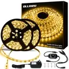 Warm White LED Strip Lights, 65.6ft Dimmable 3000K Bright White Strip Lightin...