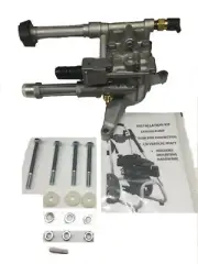 NEW Pressure Washer Pump HOMELITE REAR HOSES REVERSE MOUNT UT-80993D 308653052