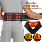 Self-heating Magnetic Therapy Waist Belt Back Brace Lumber Support Breathable