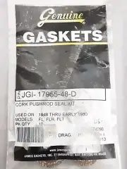 NEW James Gasket JGI-17955-48-D QTY10 Pushrod Cover Cork HD FL FLH FLT 48-80
