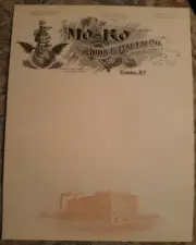 Mo-ko Coffee Company The John F.bauer Co. Fantastic Letterhead From 1900-1920...
