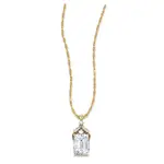 Love Of A Lifetime Topaz & Diamond Necklace