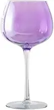 Champagne Glass, 15.56 oz Purple Pumpkin Belly Champagne Glass Set of 1, for Drinking Alone and Slightly Tipsy