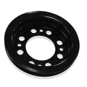 Aeroflow Billet Crankshaft Pulley, AF64-4023BLK