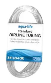 Standard Airline Tubing for Aquariums – Clear and Flexible – Resists Kinking