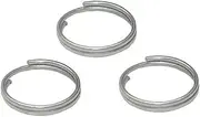 COZYROOM 9PCS Car Plastic Fasteners Clip Fit for Auman Dongfeng J6 Truck Curtains Straight Truck Pulley Buckle Rings Rivet (Color Name : 9PCS Iron Ring)