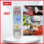 UNI-T A63 Digital Food Thermometer Kitchen Temp Test NTC Probe HACCP FDA 300 ℃