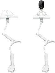 Flexi Twist | Universal Baby Monitor Holder | Secure with Straps & Clamp to Furniture | No Drilling Required | Flexible Baby Camera Mount | Baby Monitor Shelf Parent
