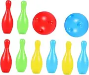 YARNOW 1Set Bowling Indoor Sports Game for Enhances Hand Eye Coordination and Math Skills for Family Fun and Multiplayer Interaction