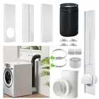 Dryer Vent Window Kit - 4 Inch Adjustable Window Vent Kit for Dryer, Portable...