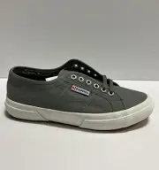 Superga Womens 2750 Cotu Classic Sneaker Gray Size 8.5 M