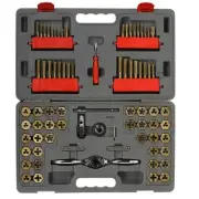 10079-76-Piece Master Ratcheting Tap and Die Set – Metric and SAE Sizes for C...