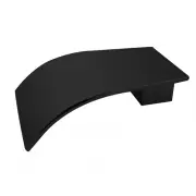 Blaze Black Waterfall Bathtub/Basin Wall Spout