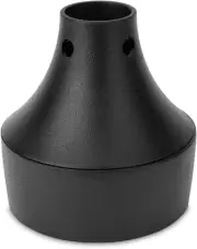 Outset 76633 Cast Iron Beer Can Chicken Holder, Garlic Roaster and Flavor Inf...