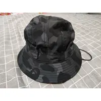 在飛比找蝦皮購物優惠-A BATHING APE BAPE 黑迷彩漁夫帽