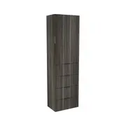 Lugna 2048 x 600 x 380mm Storm 3 Shelf 4 Drawers Right Hinged Door Storage Cabinet
