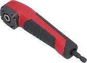 Stainless Steel Right Angle Drill Adapter - Electric Screwdriver Turning Tool with Comfortable Grip and Standard Size