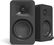 Kanto ORA 100W Powered Reference Desktop Computer Speakers with 5.0 Bluetooth, Black