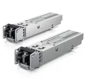 Ubiquiti UFiber SFP Multi Mode Duplex Fiber Module 1Gbps 550m Distance 2 Pack