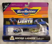 Vintage Galoob Micro Machines Micro Lights #8 - 6478 (1989) Rare Card
