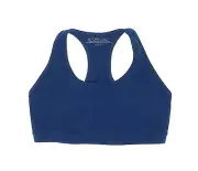 Beyond Yoga L131930 Majestic Blue Heather Spacedye Got Your Back Bra Size 2XL