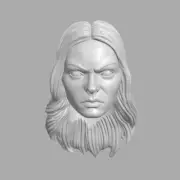 X-23 Dafne Keen Deadpool 3 v2 custom head for Marvel Legends & other figures