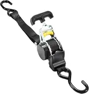 Auto Retractable Ratchet Straps - Heavy Duty Ratchet Strap | Ratchet Webbing Strap | Multi-use Tie Down Straps | Automotive Webbing Tools for Motorcycles Lawn Equipment Appliances UTVs