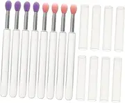 TOVINANNA Travel-sized Silicone Lip Mask Brush Set Pieces Eyeshadow and Lipstick Applicators Smooth Application