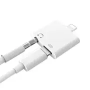 2 in 1 Headphone Audio Jack Charger Adapter for iPhone X / 8 / 8 Plus