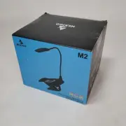 RGB USB Computer Microphone Lighting With Multicolor Lights Flexible Gooseneck