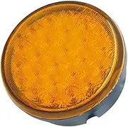Hella Round LED Front Direction Indicator Lamp, 83 mm Size