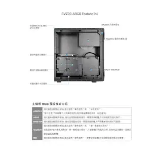 米特3C數位–SilverStone 銀欣 RVZ03 電腦機殼/黑 RVZ03B-ARGB/白 RVZ03W-ARGB