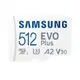 SAMSUNG 三星 EVO Plus microSD 512G U3 A2 V30記憶卡 (6.2折)