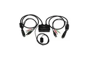 Startech 2 Port Usb Hdmi Cable Kvm Switch With Audio And Remote Switch