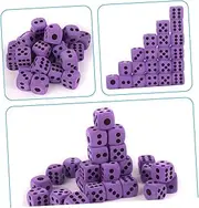 CHICAMPERA 4 Pack Eva Foam Dice Toys 3.8cm Educational Digital Dice for Boys and Girls Safe Fun Party Game Toys